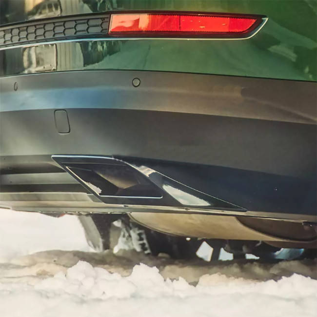 Имитация насадок глушителя BLACK (черный глянец) для Skoda Kodiaq (2016-н.в.) Имитация насадок глушителя BLACK (черный глянец) для Skoda Kodiaq (2016-н.в.)