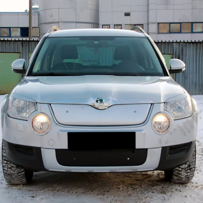 Комплект зимних экранов (под покраску) для Skoda Yeti (2009-2012) Комплект зимних экранов (под покраску) для Skoda Yeti (2009-2012)