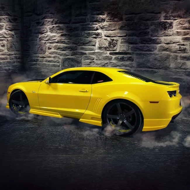 Накладки на пороги (4 шт) для Chevrolet Camaro SS,RS (2009-2012)