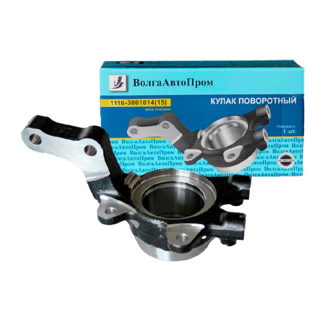 Кулак поворотный правый 1118. 1118-3001014 Калина