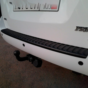 Накладка на задний бампер "АртФорм" для ВАЗ 2170 LADA Priora (2013-н.в.), седан, рестайлинг