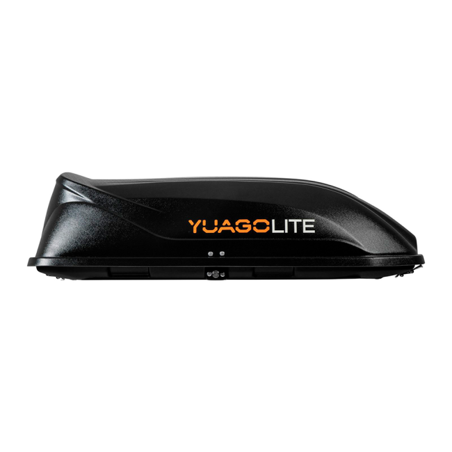 Автобокс YUAGO Lite (тиснение), черный, 250л Автобокс YUAGO Lite (тиснение), черный, 250л