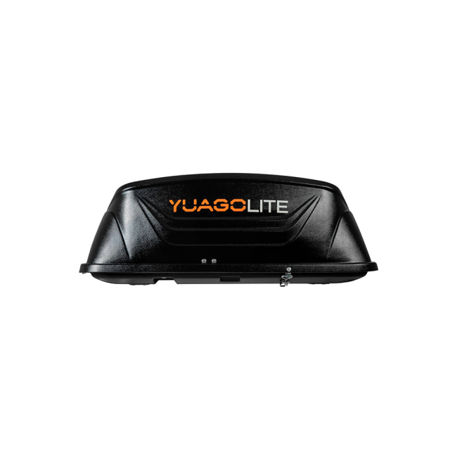 Автобокс YUAGO Lite (тиснение), черный, 250л Автобокс YUAGO Lite (тиснение), черный, 250л