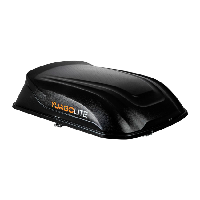 Автобокс YUAGO Lite (тиснение), черный, 250л Автобокс YUAGO Lite (тиснение), черный, 250л