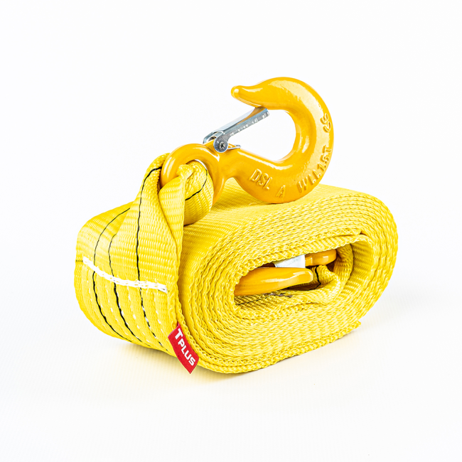 Буксировочный трос 8 т 5 м Крюк/Крюк, Tplus