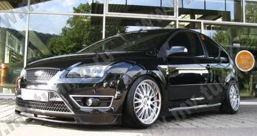 Накладка (юбка) переднего бампера "Sport" для Ford Focus 2 ST (2004-2008)