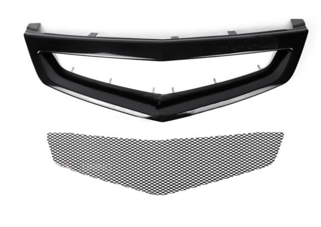 Решетка радиатора (сетка в комплекте) "MUGEN Style" для Honda Accord VII (2006-2008)