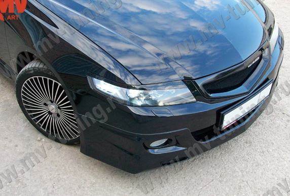 Решетка радиатора (сетка в комплекте) "MUGEN Style" для Honda Accord VII (2006-2008)