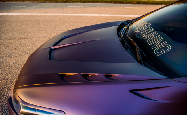 Капот пластиковый "Agressive Air" var №3 для Honda Accord VIII (2008-2013)