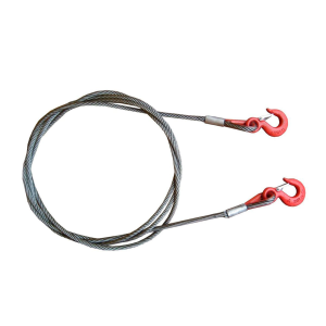 Буксировочный трос (стальной) 8 т 12 м Крюк/Крюк (d: 9.6 мм), Tplus