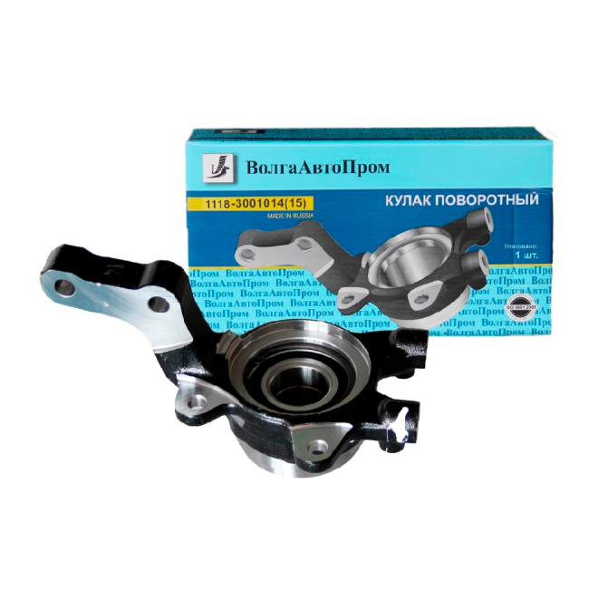 Кулак поворотный правый 1118 с подшипником 1118-3001014П Калина