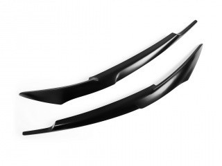 Накладки на фары (реснички) фигурные var №2 для Mazda 6 (2013-н.в.)