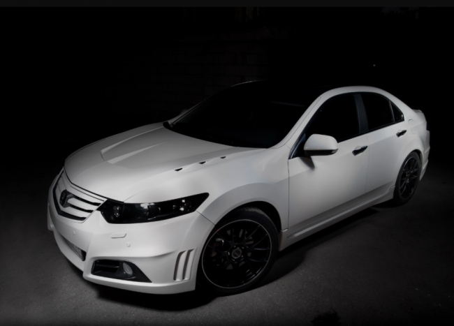 Капот пластиковый "Agressive Waterproof" var №1 (с глухими воздуховодами) для Honda Accord VIII Капот пластиковый "Agressive Waterproof" var №1 (с глухими воздуховодами) для Honda Accord VIII