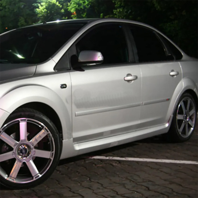 Передняя отдельная часть к порогам "ST" для Ford Focus 2, 5дв. (2004-2011)