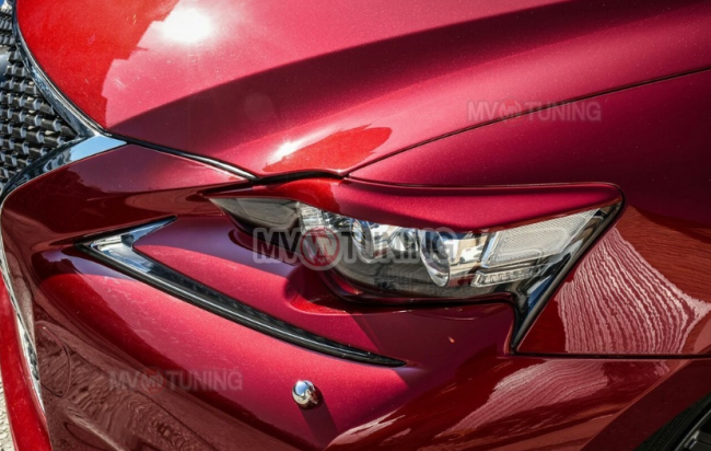 Накладки на фары (реснички) для Lexus IS 3 (2013-2016)