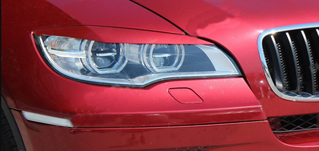 Накладки на фары (реснички) (Led-оптика) var №2 для BMW X6 E71 (2010-2014) Накладки на фары (реснички) (Led-оптика) var №2 для BMW X6 E71 (2010-2014)