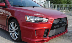 Бампер передний "Extreme" для Mitsubishi Lancer X (2007-2016)