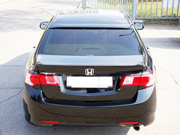 Козырек на заднее стекло var №2 широкий для Honda Accord VIII (2008-2013)