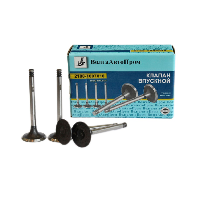 Клапан впускной 2108. 2108-1007010 для двигателей объемом 1500см (4 штуки)