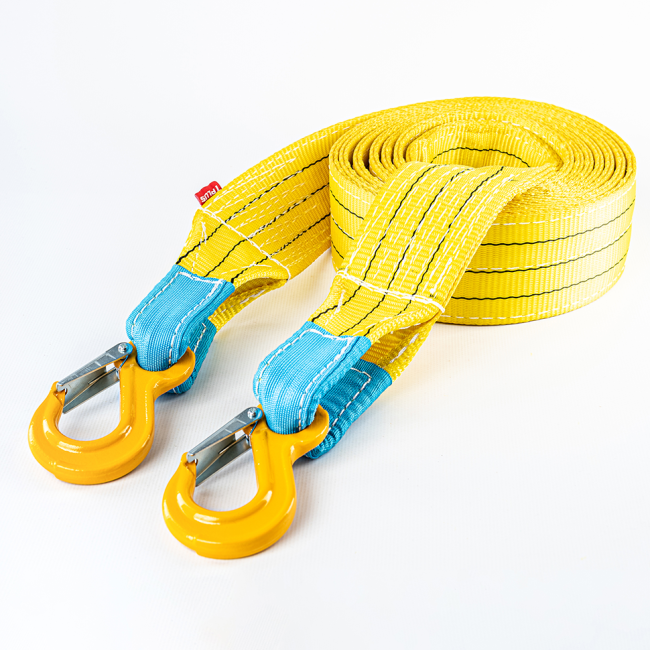 Усиленный буксировочный трос 16 т 6 м Крюк/Крюк, Tplus