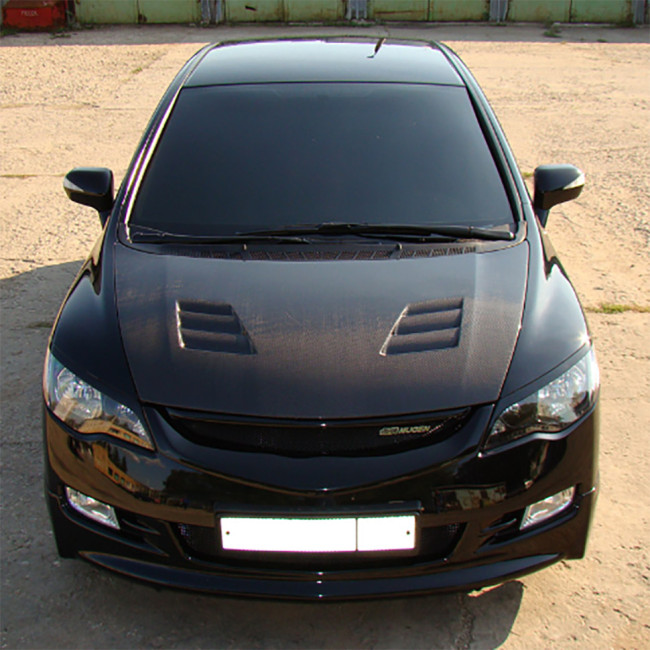 Бампер передний "INGS Extreem" для Honda Civic 4D (2006-2012)