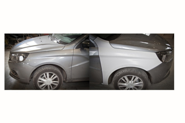 Крыло пластиковое для LADA Vesta (c 2015 г.в) левое