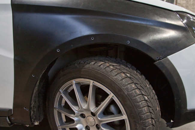 Крыло пластиковое для LADA Vesta Cross (c 2015 г.в) левое Крыло пластиковое для LADA Vesta Cross (c 2015 г.в) левое