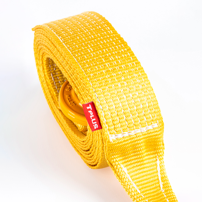 Динамическая стропа (рывковая) 6 т 4.5 м серия "Стандарт" Крюк/Крюк, Tplus