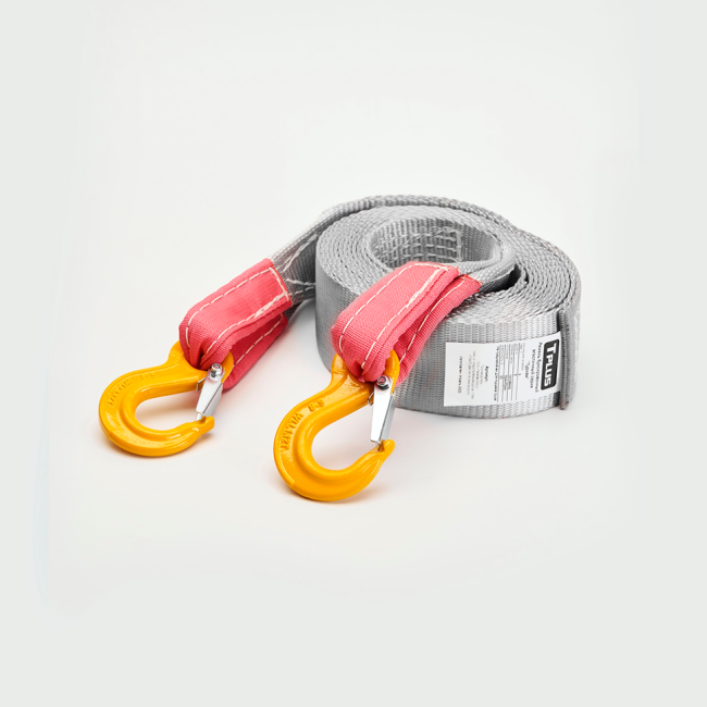 Динамическая стропа (рывковая) 6 т 4 м серия "Туризм" Крюк/Крюк, Tplus Динамическая стропа (рывковая) 6 т 4 м серия "Туризм" Крюк/Крюк, Tplus