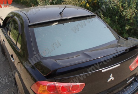 Козырек на заднее стекло для Mitsubishi Lancer X (2007-2016)