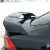 Спойлер "2.0" var №1 для Mitsubishi Lancer X (2007-2016)