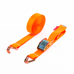 Стяжка для крепления груза с фиксатором со стальным замком 600 кг 4 м Крюк/Крюк, Tplus