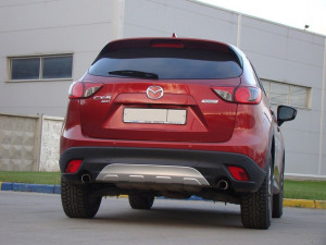 Диффузор заднего бампера для Mazda CX-5 (2011-2016)