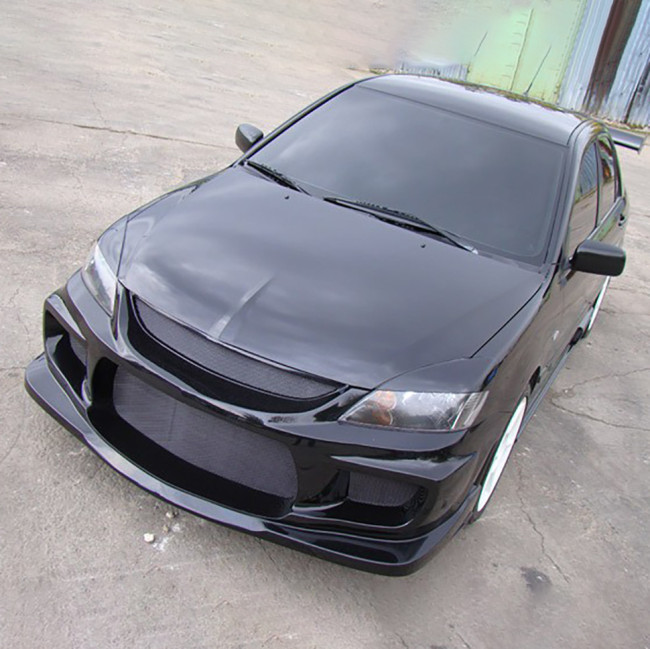 Бампер передний в стиле "INGS Extreem" для Mitsubishi Lancer IX (2003-2009)