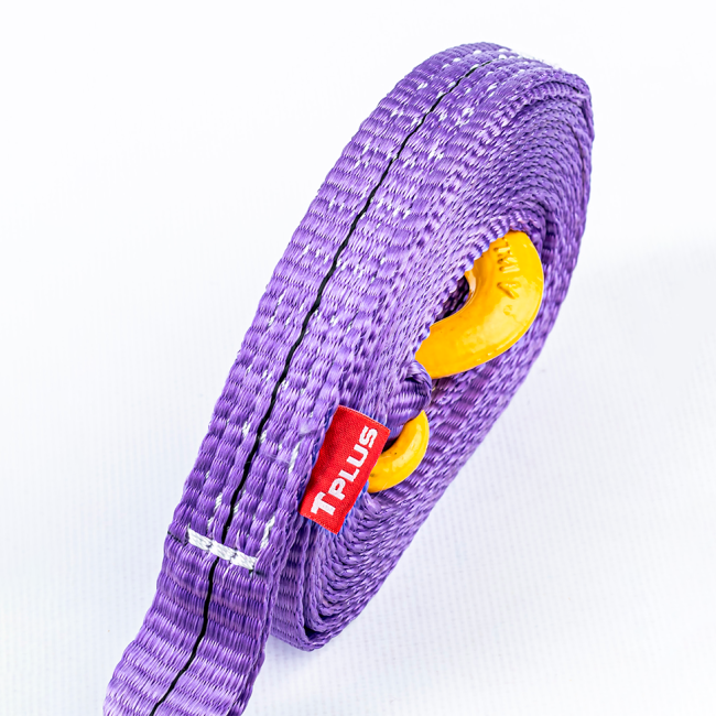 Буксировочный трос 4 т 5 м Крюк/Крюк, Tplus