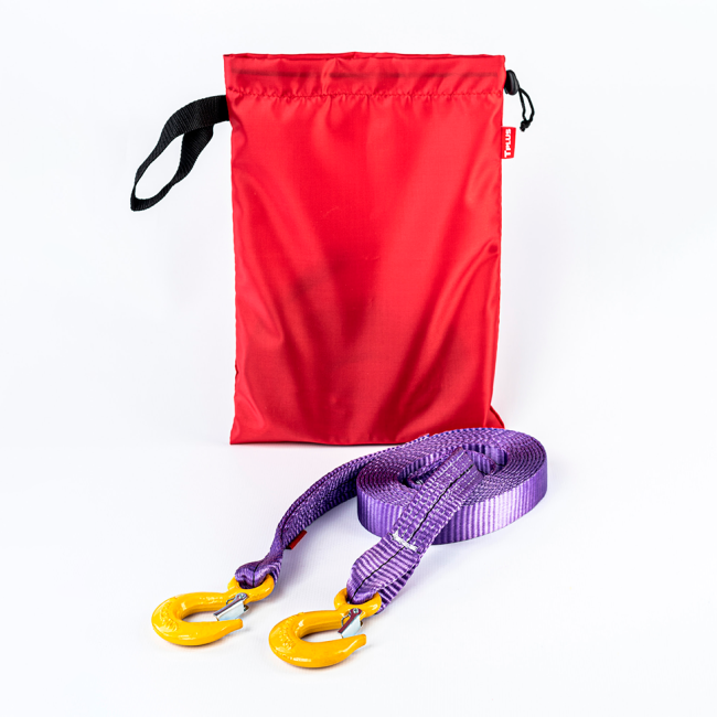 Буксировочный трос 4 т 5 м Крюк/Крюк, Tplus