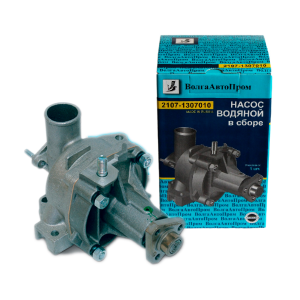 Водяной насос 2101-2107, 2121-2123 (в сборе с евросальником, подшипником, шарик+ролик) 2107-1307010
