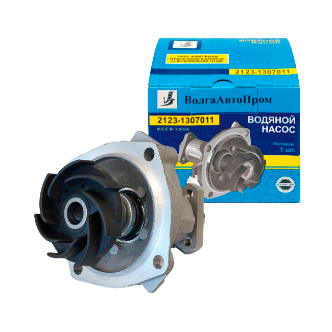 Водяной насос 2123 'евросальник', подшипник 'шарик+ролик' 2123-1307011