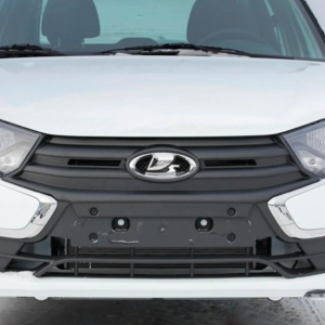 Заглушка решетки радиатора на зиму верхняя "АртФорм" для ВАЗ 2190, 2191 LADA Granta FL рестайлинг (2018-н.в.)