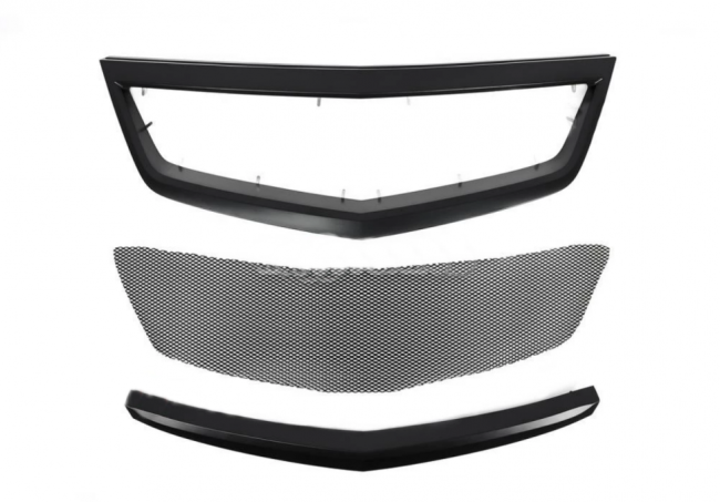 Решетка радиатора "Sport" var №2 (сетка в комплекте) для Honda Accord VIII (2011-2013)