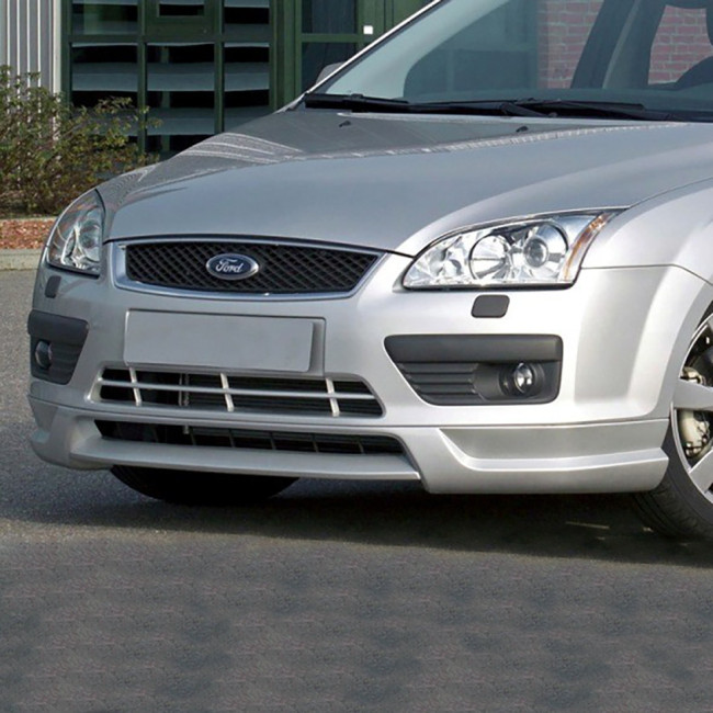 Накладка (юбка) переднего бампера "MS" для Ford Focus 2 (2004-2008)