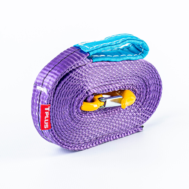 Буксировочный трос 4 т 6 м Крюк/Петля, Tplus