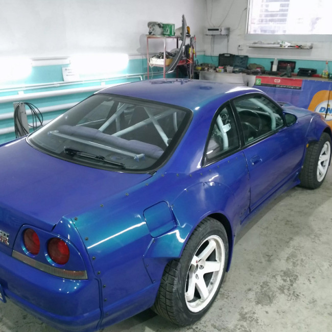 Крылья задние "Rocket Bunny" для Nissan SkyLine R33 (1993-1998)