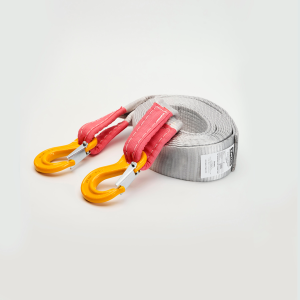 Динамическая стропа (рывковая) 10 т 5 м серия "Туризм" Крюк/Крюк, Tplus