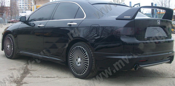 Спойлер высокий "Mugen Style" var№1 для Honda Accord VII (2004-2008)