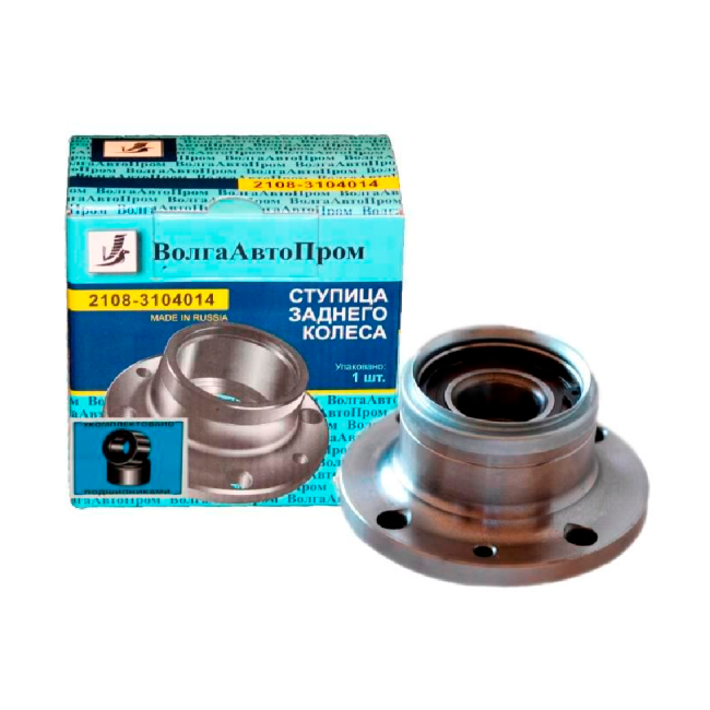 Ступица заднего колеса 2108 в сборе с подшипником 2108-3104014