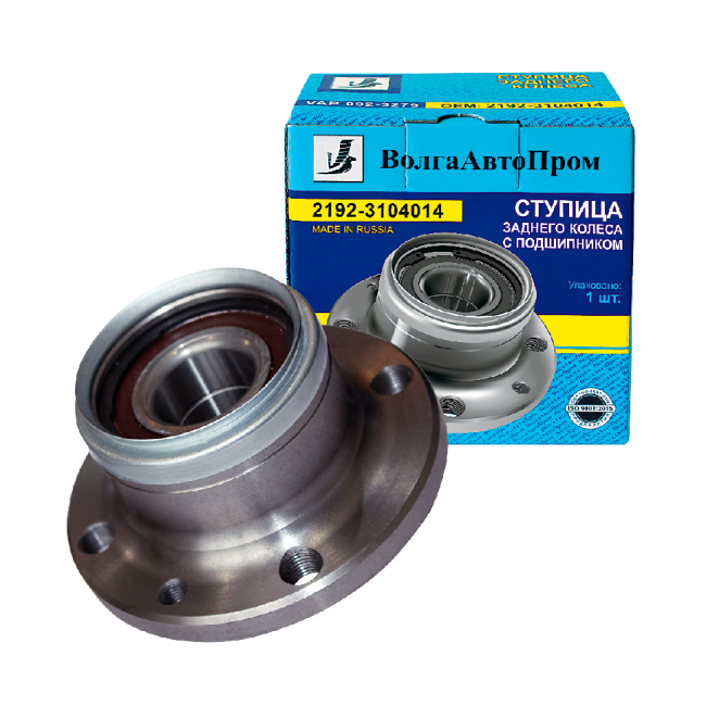 Ступица заднего колеса 2192 в сборе с подшипником 2192-3104014