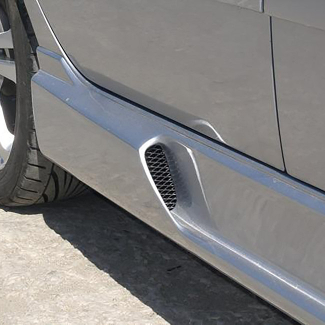 Накладки на пороги "INGS Extreem" для Mitsubishi Lancer IX (2003-2009)