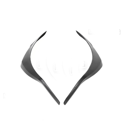 Накладки на фары (реснички) для Kia Rio (2017-2020) Накладки на фары (реснички) для Kia Rio (2017-2020)