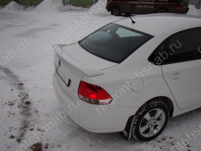 Спойлер высокий для VW Polo Sedan (2010-2020)